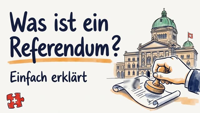 Video-Serie: Staatskunde einfach erklärt – Referendum, Initiative, Föderalismus